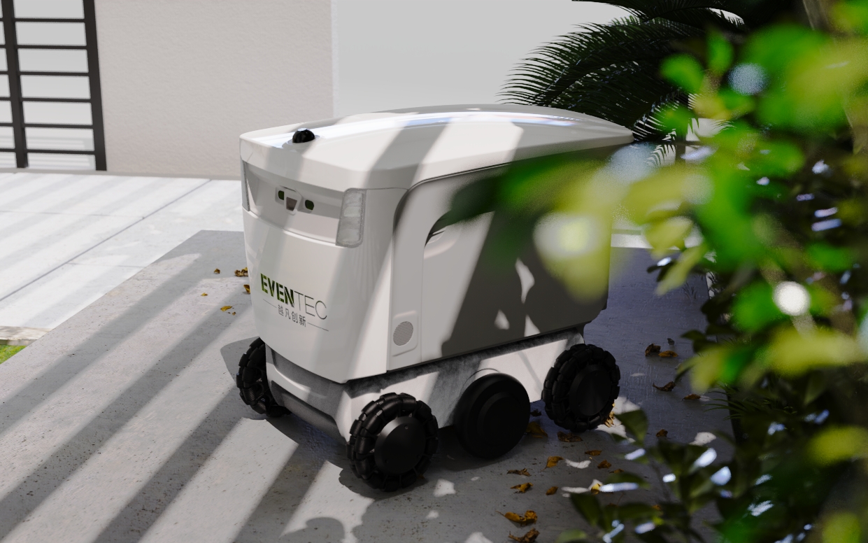 室內(nèi)外一體配送機器人 越凡路寶